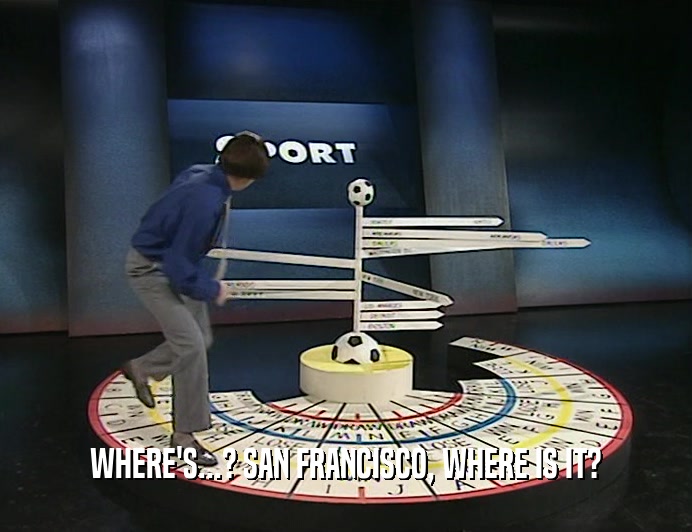 WHERE'S...? SAN FRANCISCO, WHERE IS IT?  