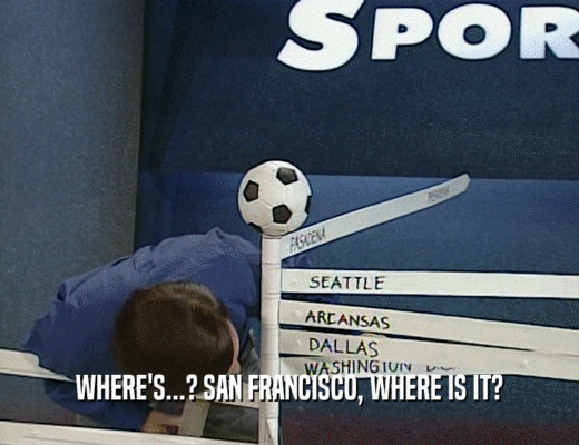WHERE'S...? SAN FRANCISCO, WHERE IS IT?
  