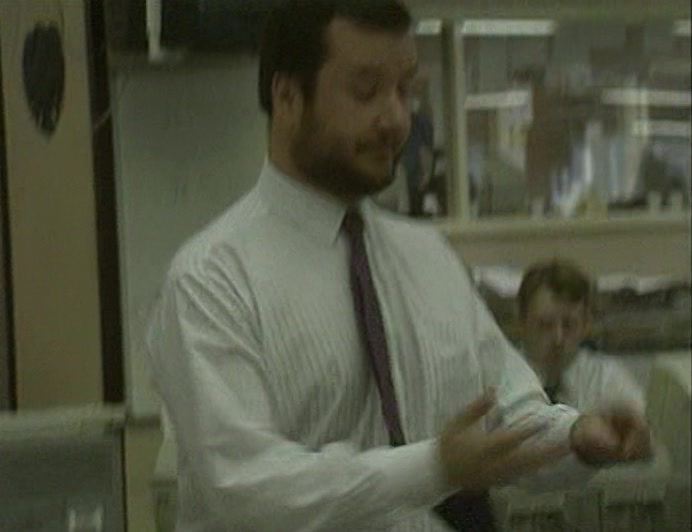 AS THE NEWS BROKE, TRADING ROOMS WERE PLUNGED INTO CHAOS, 