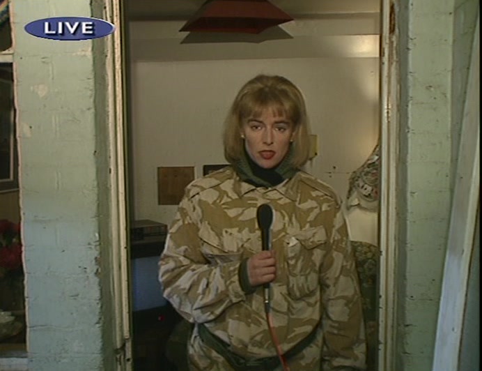 OUR AERIALS AND TRANSMITTERS COULD MAKE THIS HOUSE A PRIME TARGET. CHRIS. 