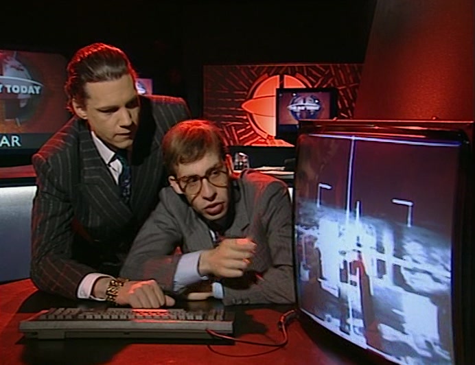 WELL, CHRIS, THERE'S THE MISSILE, TRYING TO LOCATE THE TARGET IT'S AIMED AT. 