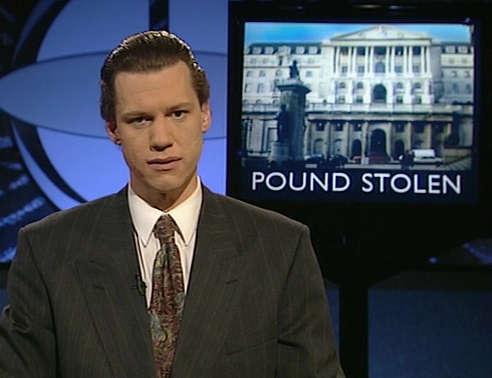 AS THE NEWS BROKE, TRADING ROOMS WERE PLUNGED INTO CHAOS, 