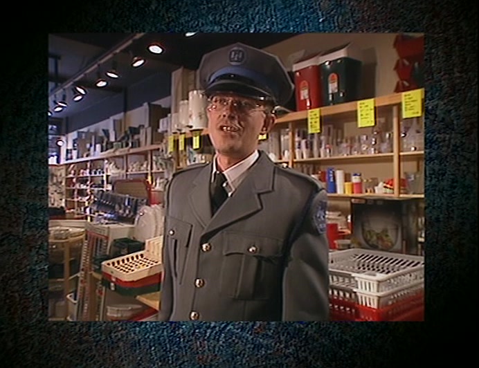 IF I CATCH ANYBODY STEALING FROM THE SHOP, I SHOOT 'EM THROUGH THE MOUTH WITH THIS. 