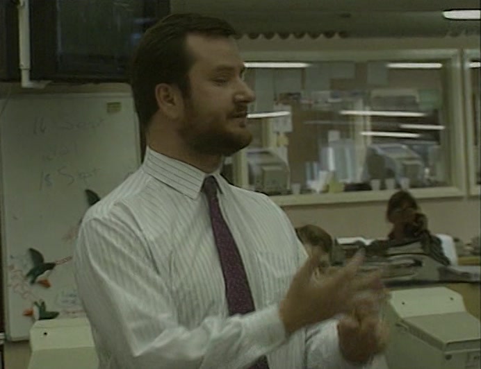 AS THE NEWS BROKE, TRADING ROOMS WERE PLUNGED INTO CHAOS, 