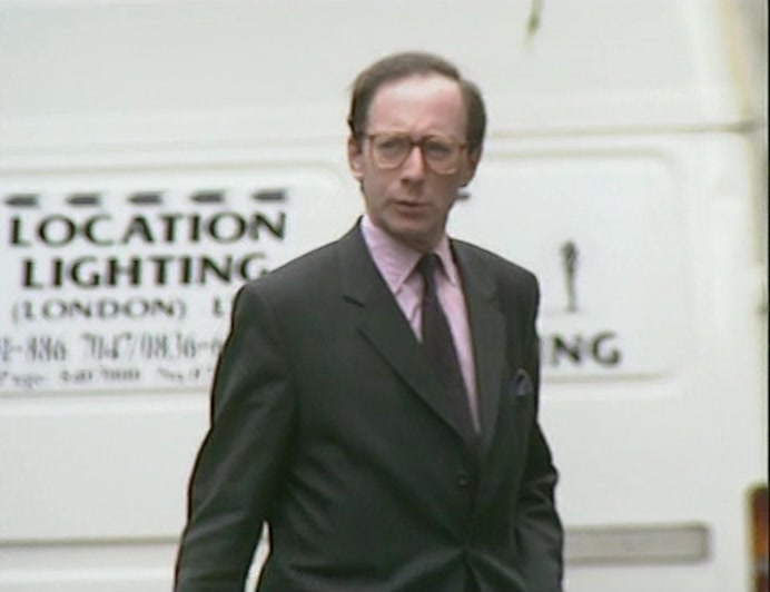 THIS MORNING, MALCOLM RIFKIND APPEARED LOST
 JUST 20 YARDS FROM HIS OFFICE.
 