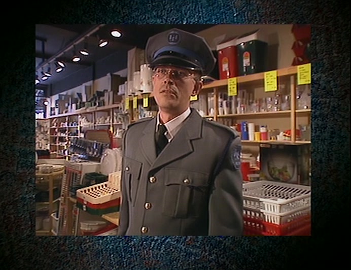IF I CATCH ANYBODY STEALING FROM THE SHOP, I SHOOT 'EM THROUGH THE MOUTH WITH THIS. 