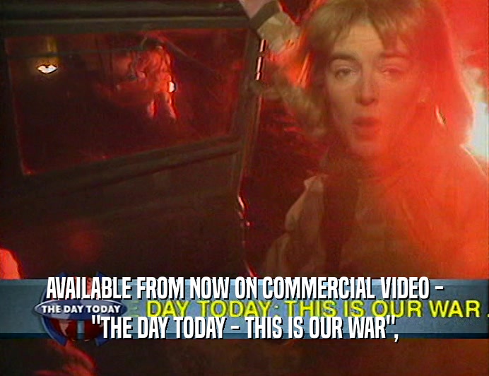 AVAILABLE FROM NOW ON COMMERCIAL VIDEO -
 