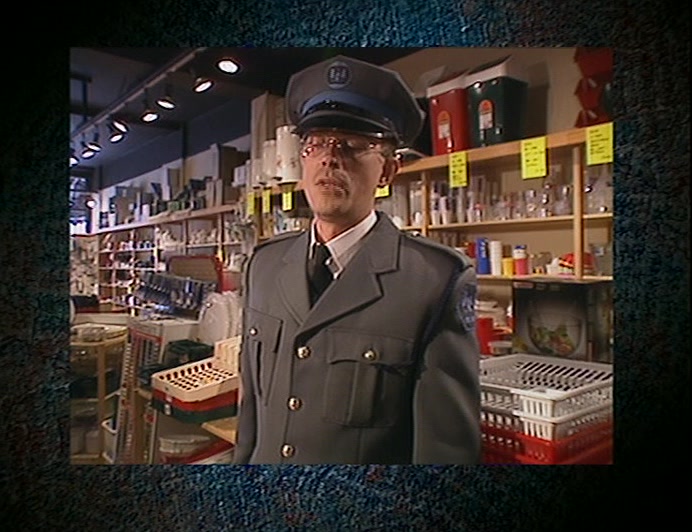 IF I CATCH ANYBODY STEALING FROM THE SHOP, I SHOOT 'EM THROUGH THE MOUTH WITH THIS. 