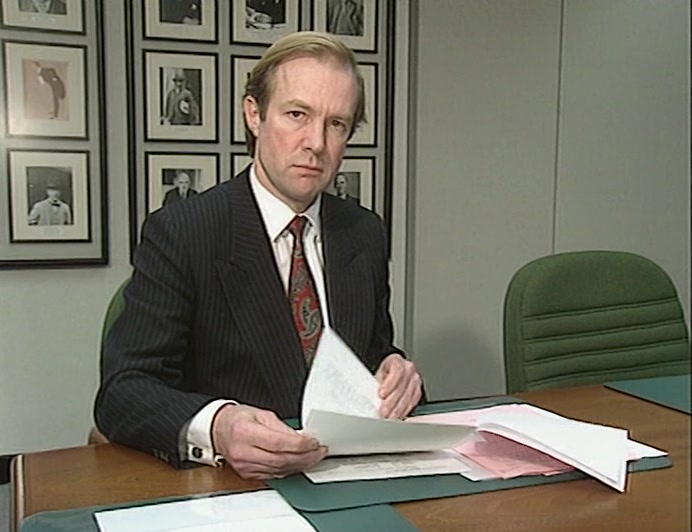 THIS WAS THE MOMENT PETER LILLEY REALISED HE WAS IN TROUBLE. 