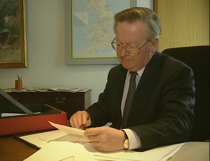 THIS WAS THE MOMENT PETER LILLEY REALISED HE WAS IN TROUBLE. 