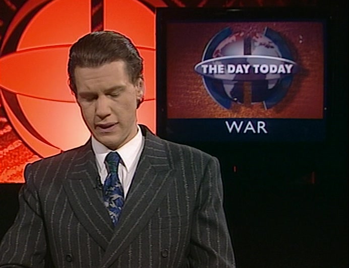 BACK TO THE WAR, AND ON THE FRONT LINE, D