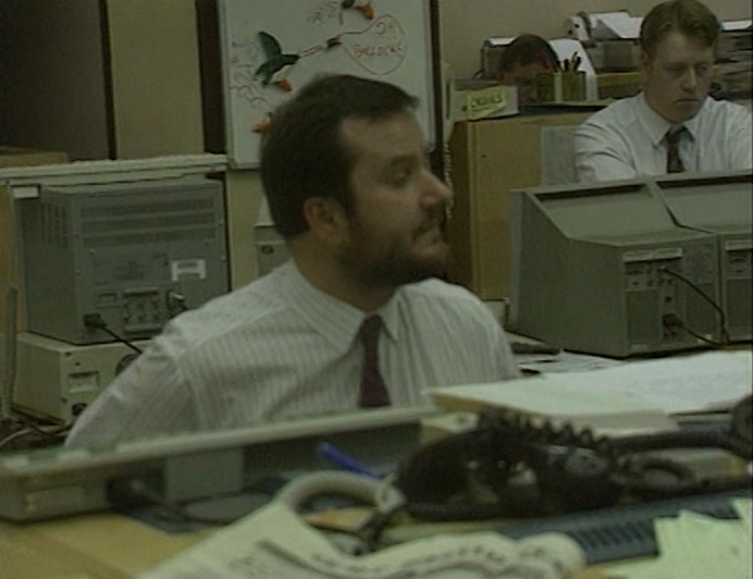 AS THE NEWS BROKE, TRADING ROOMS WERE PLUNGED INTO CHAOS, 