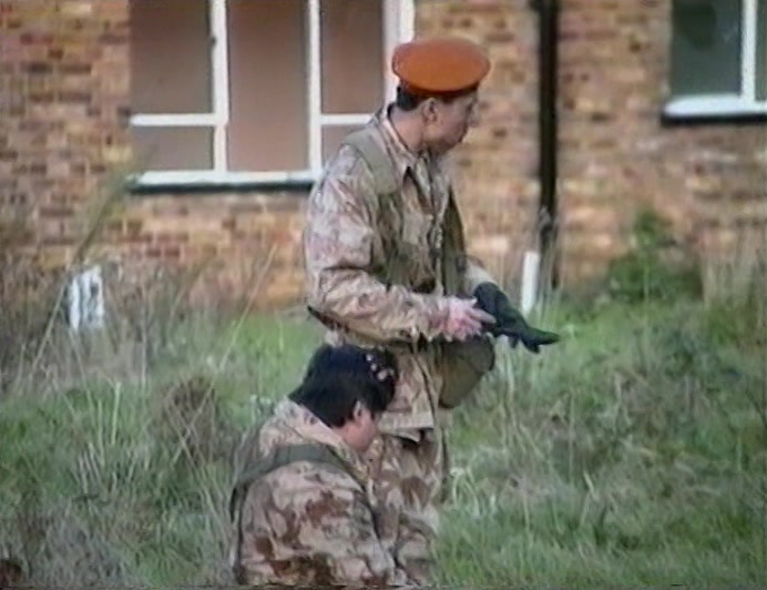 PUT DOWN THEIR GUNS AND JOINED IN PEACEFUL COMMUNE. 
