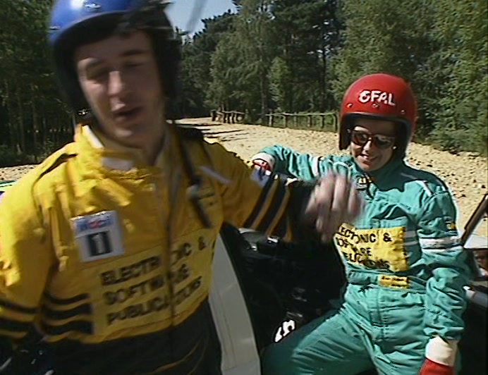 LET'S GO BURN SOME RUBBER.  