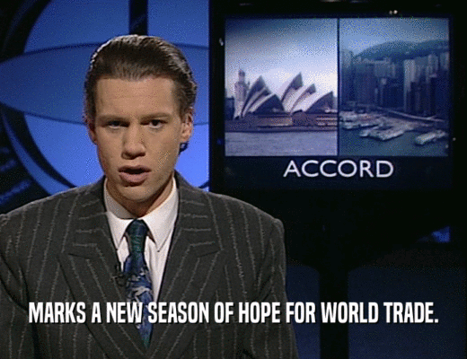 MARKS A NEW SEASON OF HOPE FOR WORLD TRADE.
  