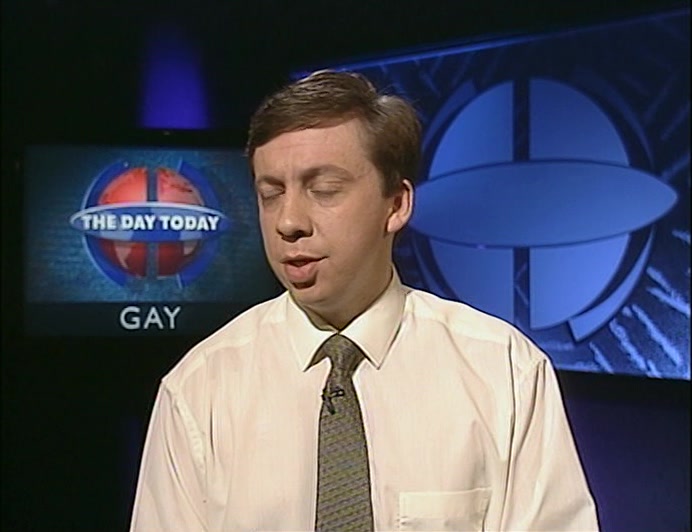 THANKS, CHRIS. QUICK ROUNDUP OF TODAY'S GAYNESS, STARTING WITH THE ROADS. 