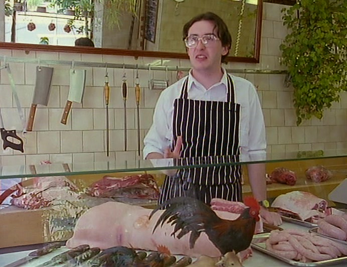 I LIKE MEAT. I LIKE WORKING WITH MEAT. I'M HAPPY WITH IT. 