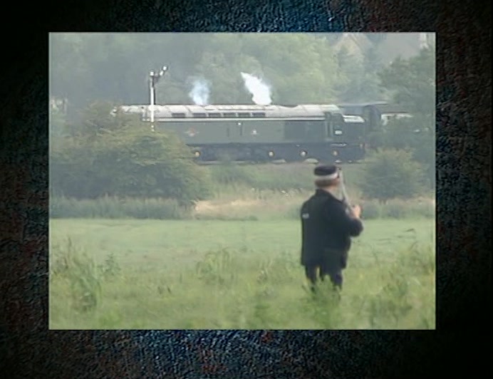 PULLED OFF IN A CLOUD OF DIESEL.  