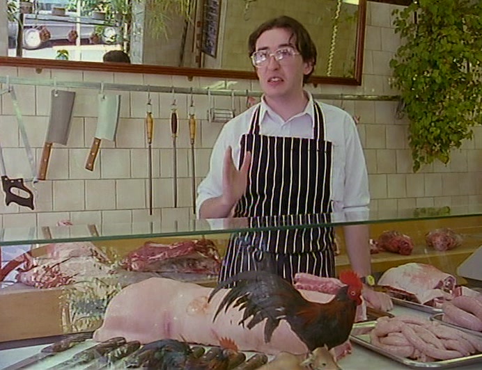 I LIKE MEAT. I LIKE WORKING WITH MEAT. I'M HAPPY WITH IT. 