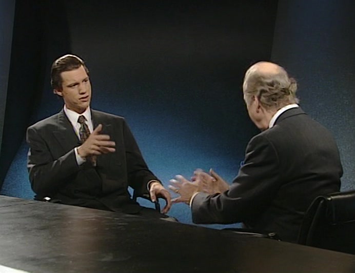 - WELL, LET'S DISCUSS THE FIGURES... - NO, THIS REPORT IS A TISSUE OF LIES. 
