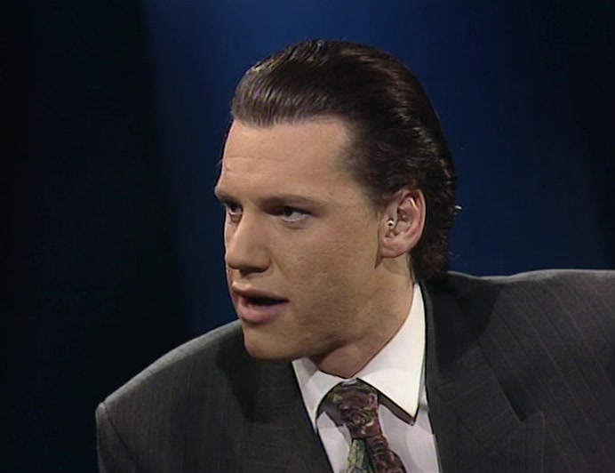 YOU KNOW WHAT I'M TALKING ABOUT. IT'S JUST ABOVE YOUR RIGHT EYE. 