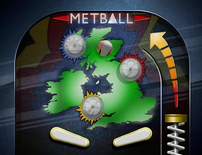STARTING IN THE SOUTH-WEST, IT'LL RAIN IN DROPS THE SIZE OF A WRESTLER. 