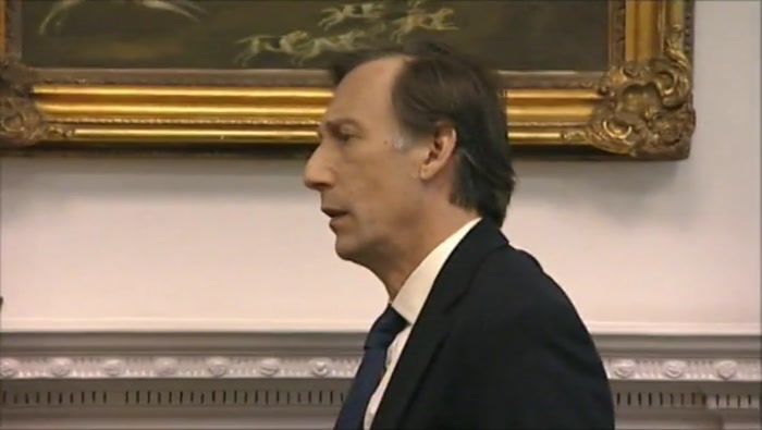 HE THINKS IT'S THE TREASURY TRYING TO STIFF HIM ONE 