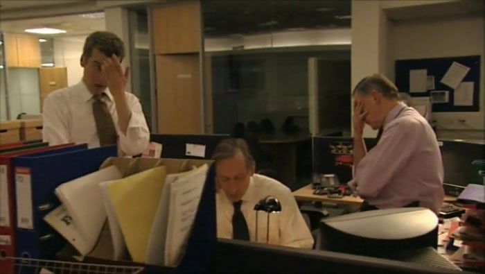 - AND AT THAT PRESS CONFERENCE... - (VACUUM WHIRRING) 