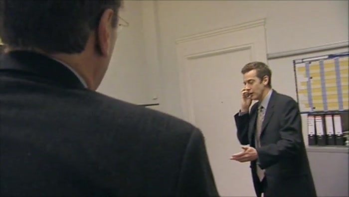 ALL RIGHT. GOT TO GO. MINISTER'S JUST WALKED IN.  