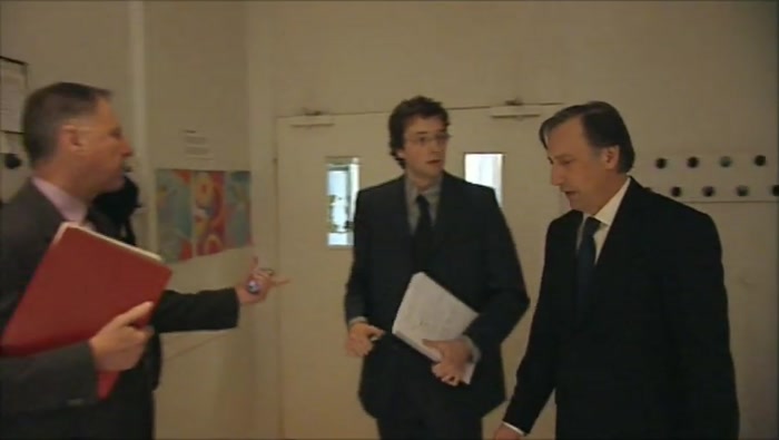 - HE'S TALKING TO THE AUDIENCE IN FRONT OF HIM. - REAL MONEY FOR REAL FAMILIES. 