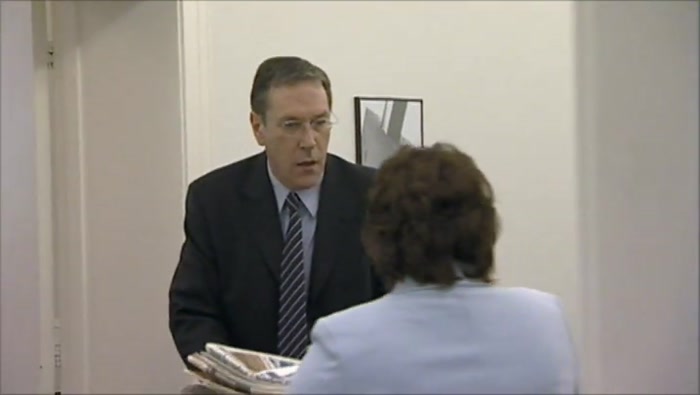 - IN THERE? WHY? - IN YOUR OFFICE. IT'S JUST A SOCIAL CALL. 