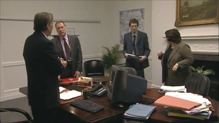 - (CHATTING) - OLLY. I'VE GOT SOMETHING FOR US. 
