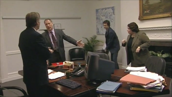 - TERRI... - SHUSH, I'VE GOT SOMETHING IMPORTANT TO SAY. 