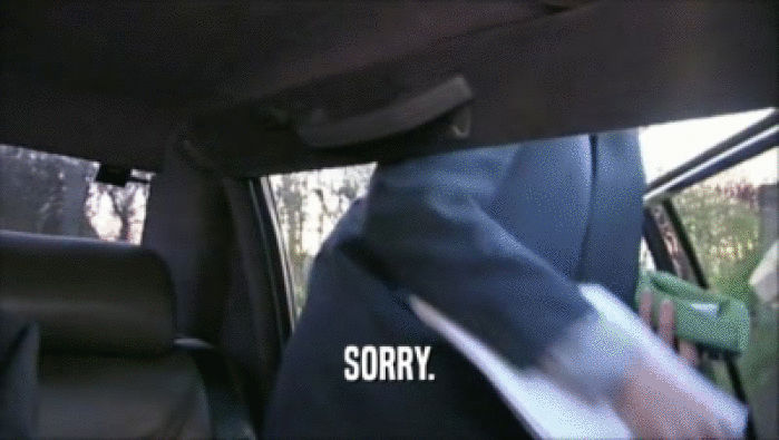 SORRY.  