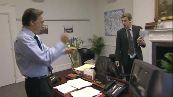 - (IMITATES EASTENDERS DRUMS, GETS IT WRONG) - WHAT? 