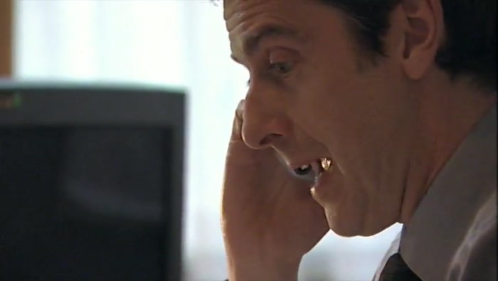 HAVE YOU GOT TO THE BIT WHERE HE CALLS YOU OUT OF YOUR DEPTH? 