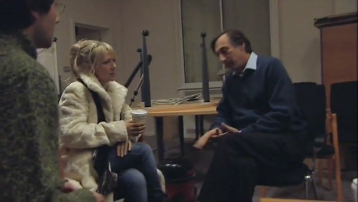 - IS THERE...A PROBLEM? - YEAH, THERE IS - YOU FLAPPING YOUR TRAP! 