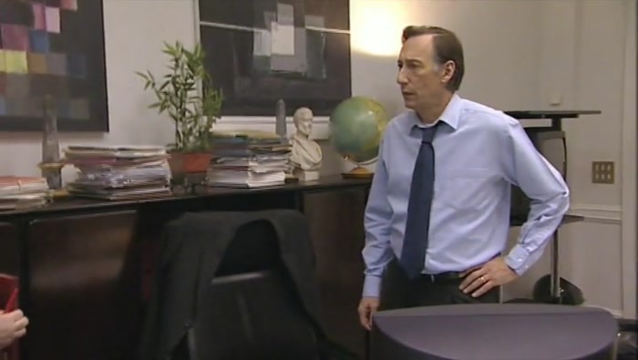 WE'VE GOT THE CHAIRS, WE SHOULD USE THEM.  