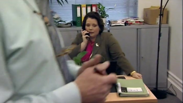 - RIGHT, OK. - CAN I SPEAK TO ANGELA HEANEY? 