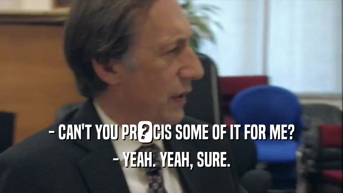 - CAN'T YOU PR