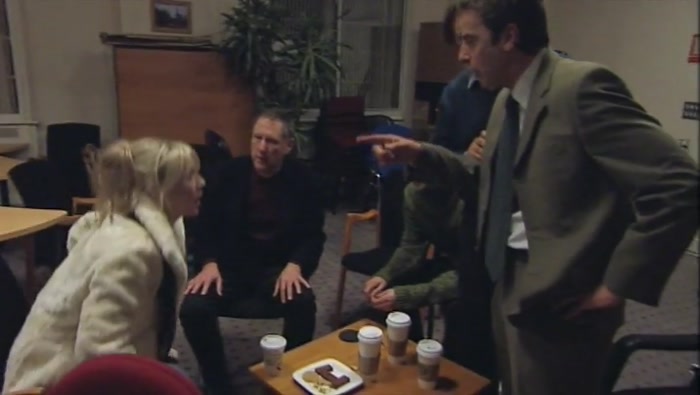 - YOU FUCKING SPOKE TO HIM. - I'D LIKE TO GO NOW. 