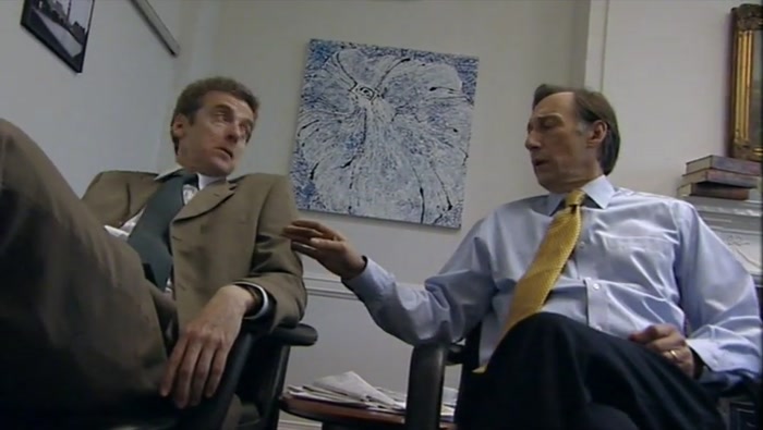 OOH, I'VE JUST REMEMBERED. ERM...  