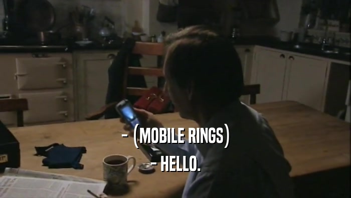 - (MOBILE RINGS) - HELLO. 