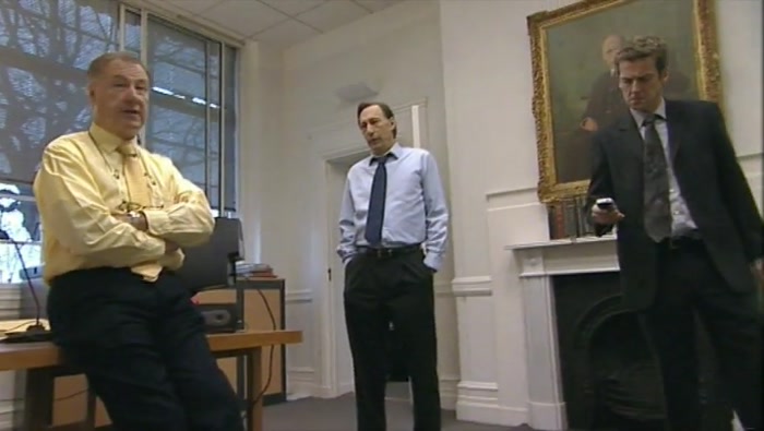 ''WHAT ARE YOU GONNA DO ABOUT IT?'' ''TEACH HIM THE BASSOON.'' 