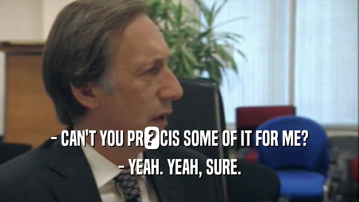 - CAN'T YOU PR