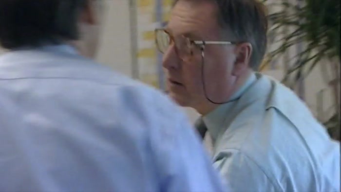 - (WHISPERS) GLENN, GOT A BIT OF A PROBLEM. - WHAT? 