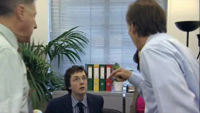 (WHISPERING) WE'VE BASED THE WHOLE THING ON HER. JUST HER! 