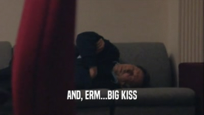 AND, ERM...BIG KISS
  
