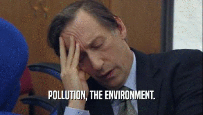 POLLUTION, THE ENVIRONMENT.
  