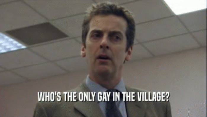 WHO'S THE ONLY GAY IN THE VILLAGE?  